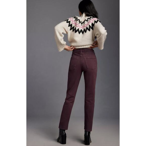 NWT Ética Finn High-Rise Straight-Leg Jeans - 27 waist - Picture 2 of 5